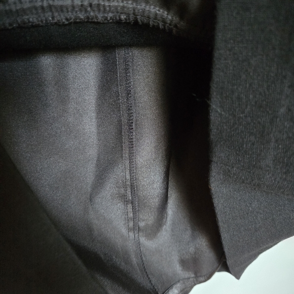 COLLEEN LOPEZ MY FAVORITE THINGS SKIRT KNEE LENGTH BLACK WITH GOLD BUCKLE SZ 1X - Picture 6 of 9